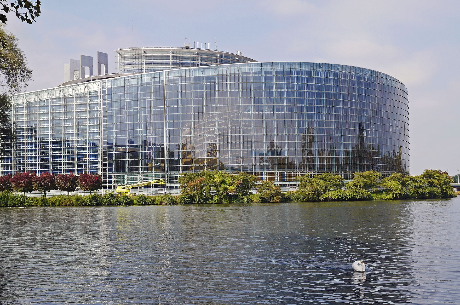 Parlement Européen de Strasbourg le jour